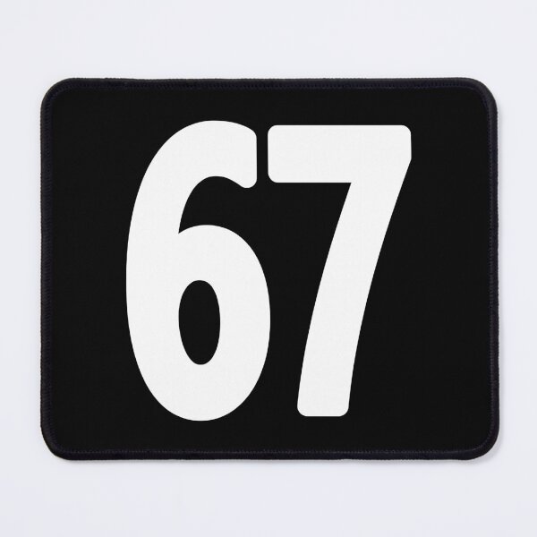 Item preview, Six Seven - Viral Slang 67 Number designed and sold by ModdiesColors.