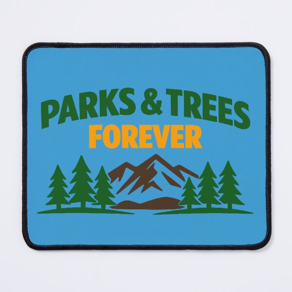 Item preview, Parks & Trees Forever. Colourful Nature Ranger Design. Park Ranger Gift designed and sold by DesignHouse07.