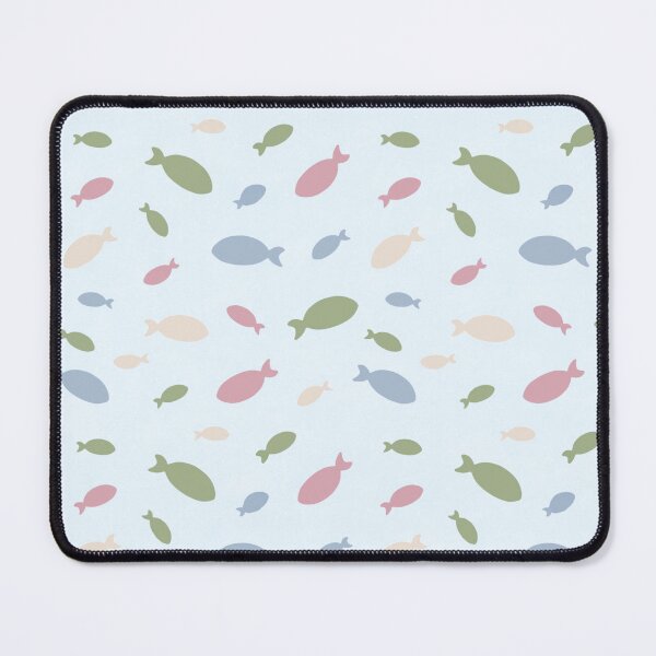 Item preview, Fish pattern Light blue  designed and sold by janine-ilustra.