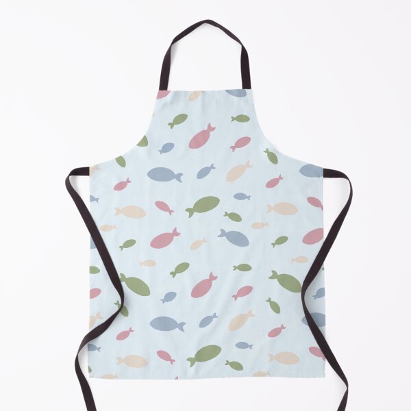 Item preview, Estampado de peces azul claro designed and sold by janine-ilustra.