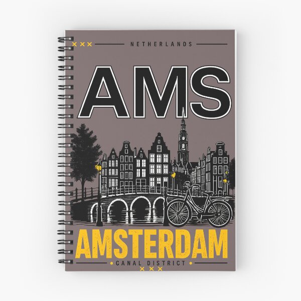 Item preview, Amsterdam Canal District AMS Vintage City Design designed and sold by My Cool Store.