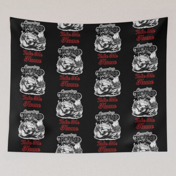 Item preview, Country Toad Take Me Home  designed and sold by WoodburyLake.