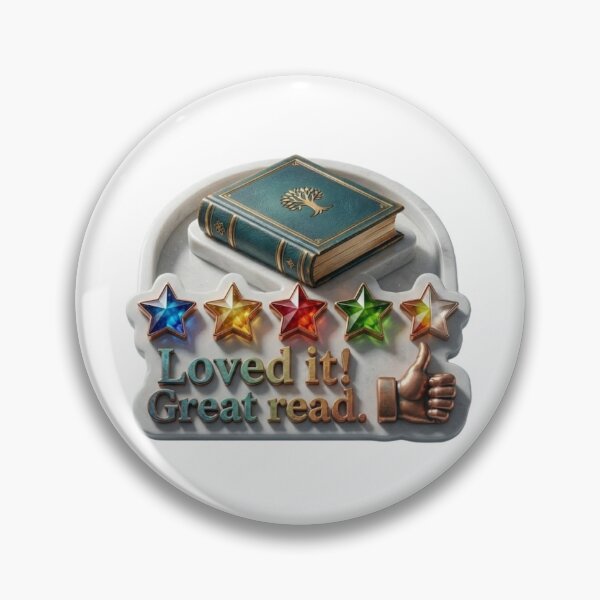 Item preview, 4.5 Star Book Review Novel Recommendation Art designed and sold by Digital Duniyah.