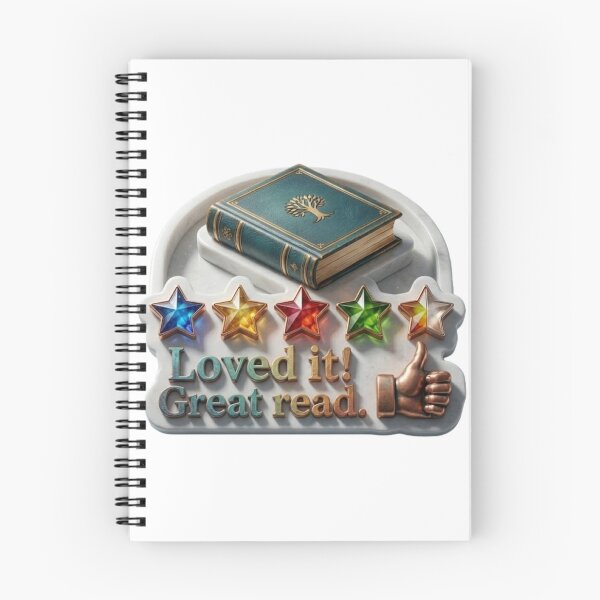 Item preview, 4.5 Star Book Review Novel Recommendation Art designed and sold by Digital Duniyah.