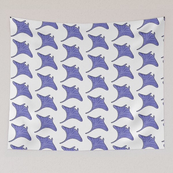 Item preview, blue stingray sketch designed and sold by Brivelardi.