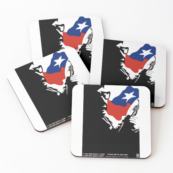 Item preview, Chilean People Will Smash Fascism - Allende, Anti-Fascist, Socialist designed and sold by SpaceDogLaika.