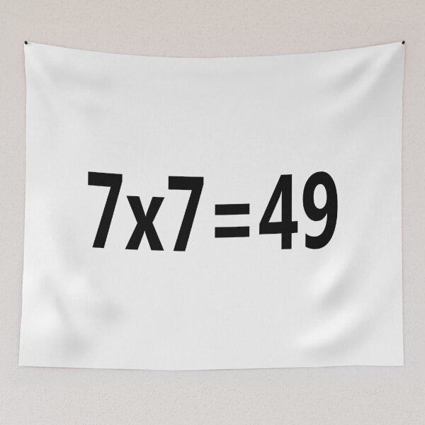 Item preview, 7x7=49 designed and sold by ModdiesColors.