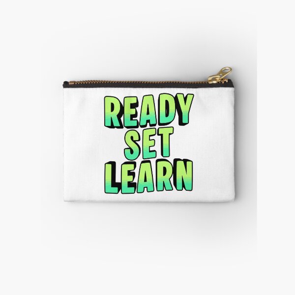 Item preview, Ready Set Learn - Vibrant Gradient Back to School Typography designed and sold by VibranPalette.