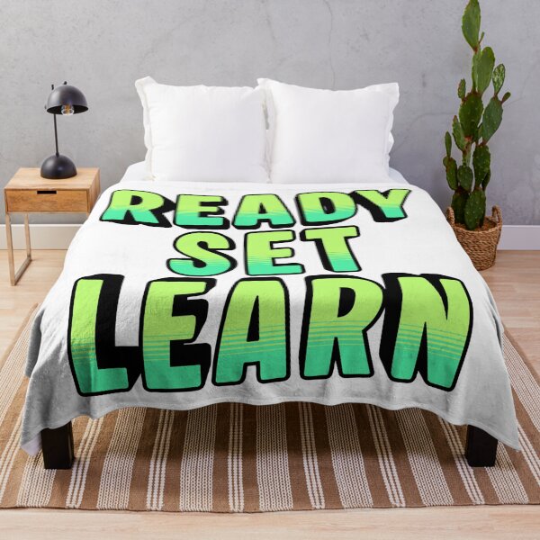 Item preview, Ready Set Learn - Vibrant Gradient Back to School Typography designed and sold by VibranPalette.