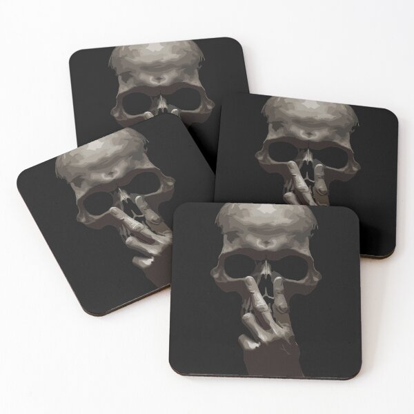 Item preview, I See You Skull Optical Illusion Art designed and sold by RamyGallery.