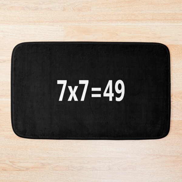 Item preview, 7x7=49 numeric graphic designed and sold by ModdiesColors.