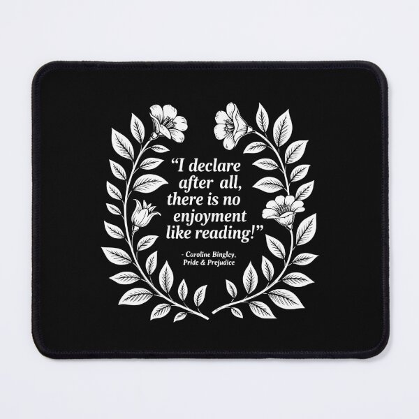 Item preview, I Declare After All There Is No Enjoyment Like Reading! designed and sold by theartfulaspie.