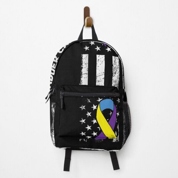 Item preview, Bladder Cancer Awareness American Flag designed and sold by goombi-creative.