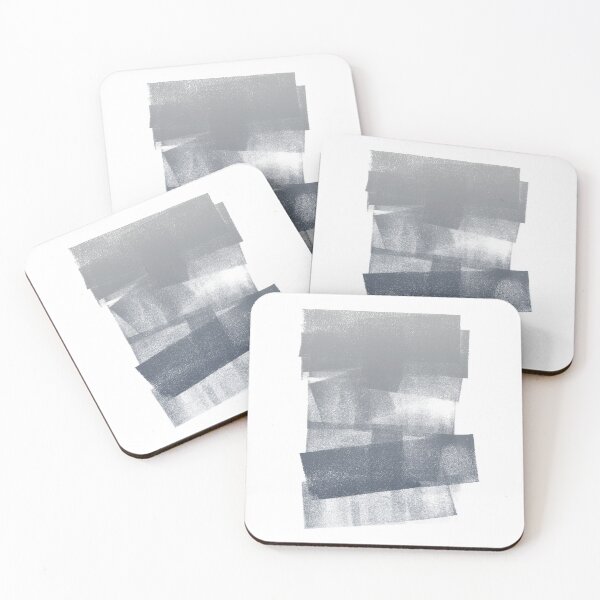 Item preview, Swatch Sample Textured Monoprint - Fog to Dusk Gradient designed and sold by Irene Estelle.