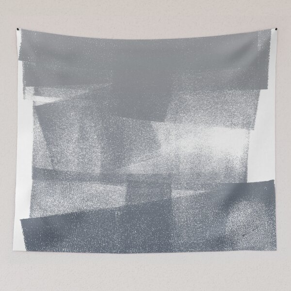 Item preview, Swatch Sample Textured Monoprint - Fog to Dusk Gradient designed and sold by Irene Estelle.