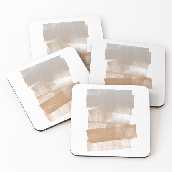 Item preview, Swatch Sample Textured Monoprint - Fog to Rust Gradient designed and sold by Irene Estelle.