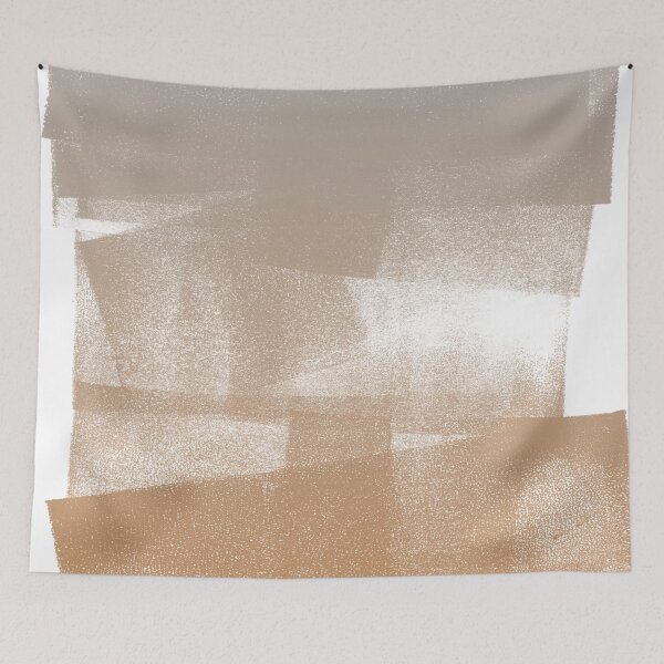 Item preview, Swatch Sample Textured Monoprint - Fog to Rust Gradient designed and sold by Irene Estelle.