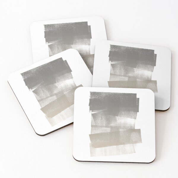 Item preview, Swatch Sample Textured Monoprint - Slate to Dove Gradient designed and sold by Irene Estelle.