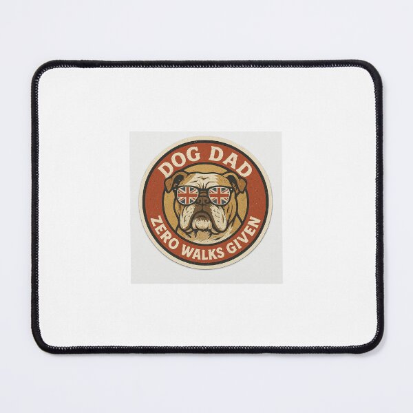 Item preview, Walkies? I Zero Walks Given | Sarcastic British Bulldog designed and sold by SarcasticBritCo.