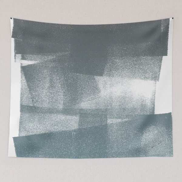Item preview, Swatch Sample Textured Monoprint - Slate to Peacock Gradient designed and sold by Irene Estelle.