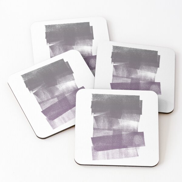 Item preview, Swatch Sample Textured Monoprint - Slate to Plum Gradient designed and sold by Irene Estelle.