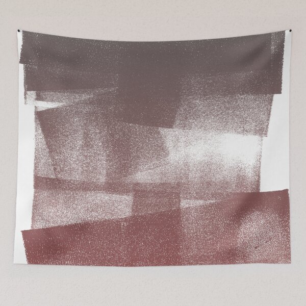 Item preview, Swatch Sample Textured Monoprint - Slate to Ruby Gradient designed and sold by Irene Estelle.