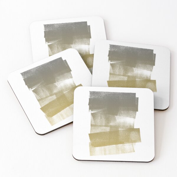 Item preview, Swatch Sample Textured Monoprint - Slate to Saffron Gradient designed and sold by Irene Estelle.