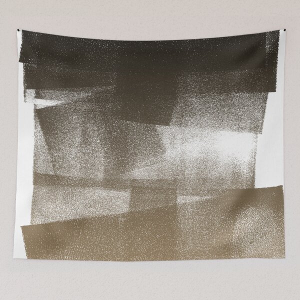 Item preview, Swatch Sample Textured Monoprint - Coal to Fawn Gradient designed and sold by Irene Estelle.