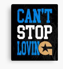 Kota Ibushi Cant stop loving shirt Canvas Print
