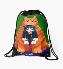 Goldfish Gone Drawstring Bag