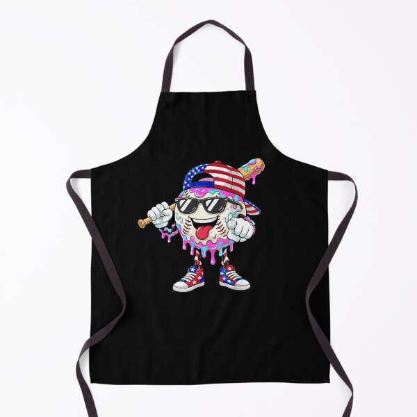 Item preview, Baseball Drip Ice Cream Boys Kids Baseball Drip 4th of July designed and sold by Juansustait.