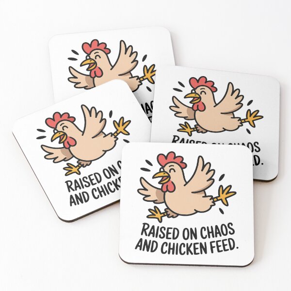 Item preview, Raised On Chaos And Chicken Feed designed and sold by theartfulaspie.