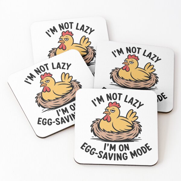 Item preview, I’m Not Lazy I’m On Egg-Saving Mode designed and sold by theartfulaspie.