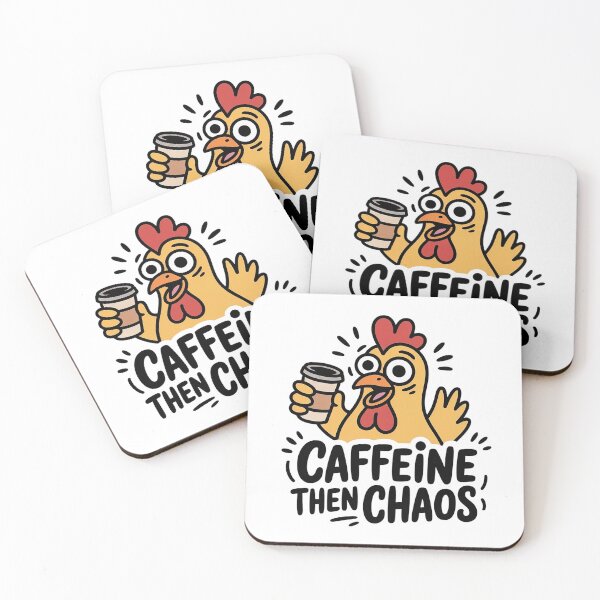 Item preview, Caffeine Then Chaos designed and sold by theartfulaspie.