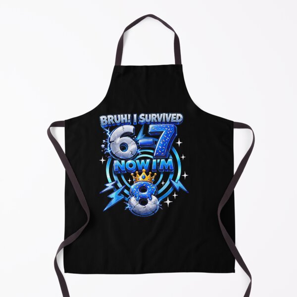 Item preview, Bruh I Survived 6-7 Now I'm 8 Birthday Boys Gifts for Kids designed and sold by Juansustait.