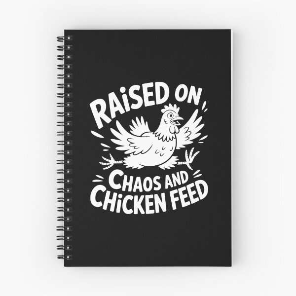 Item preview, Raised On Chaos And Chicken Feed designed and sold by theartfulaspie.