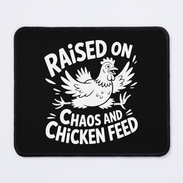 Item preview, Raised On Chaos And Chicken Feed designed and sold by theartfulaspie.