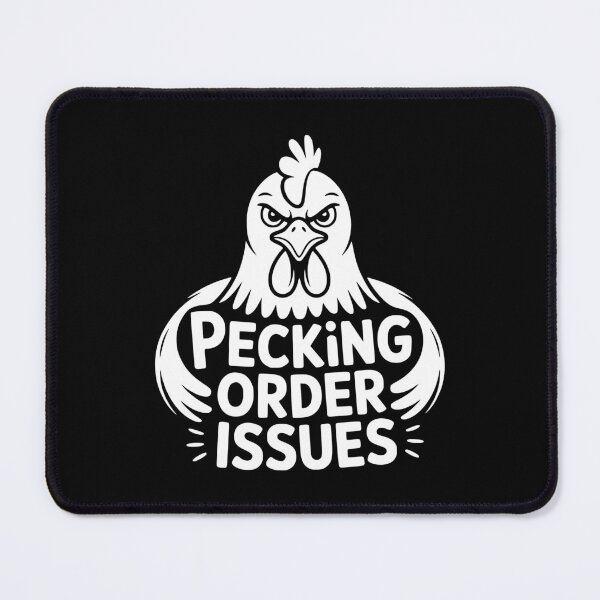 Item preview, Pecking Order Issues designed and sold by theartfulaspie.