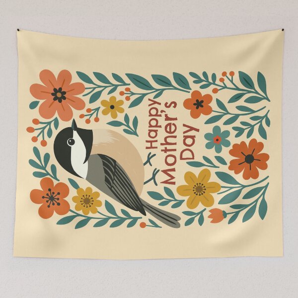 Item preview, Black-Capped Chickadee Mother’s Day designed and sold by Ghost on Toast.