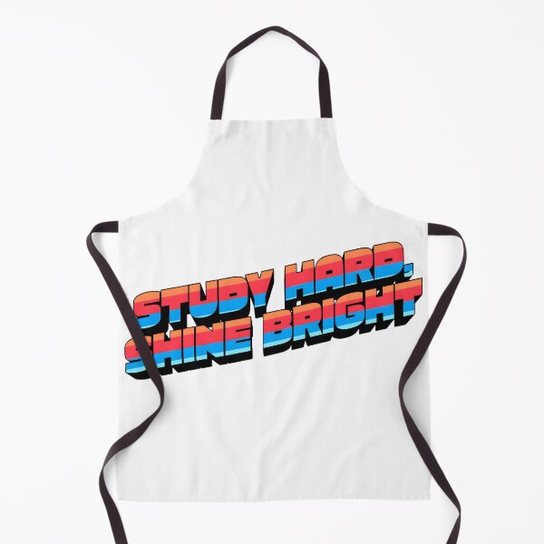 Item preview, Study Hard Shine Bright - Retro Comic Style Back to School Typography designed and sold by VibranPalette.