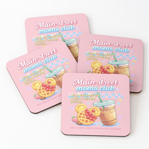 Item preview, Mom Life Coffee Waffles Funny Moms Club Aesthetic Classic T-Shirt designed and sold by Dutenarafi.