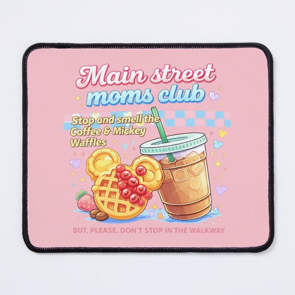 Item preview, Mom Life Coffee Waffles Funny Moms Club Aesthetic Classic T-Shirt designed and sold by Dutenarafi.
