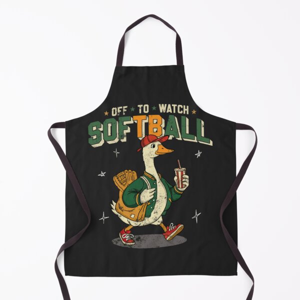 Item preview, Off To Watch Softball Funny Goose Sports Mom Classic T-Shirt designed and sold by Dutenarafi.