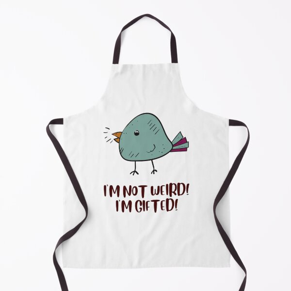 Item preview, I’m Not Weird I’m Gifted Funny Introvert Quote Design designed and sold by Cool-cat-art.