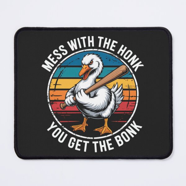 Item preview, Mess With The Honk You Get The Bonk Funny Goose Meme Classic T-Shirt designed and sold by Dutenarafi.