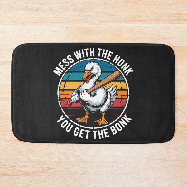 Item preview, Mess With The Honk You Get The Bonk Funny Goose Meme Classic T-Shirt designed and sold by Dutenarafi.