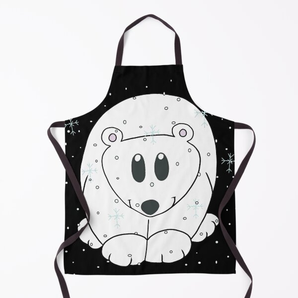 Item preview, Kawaii Polar Bear Cold Snowy Blizzard designed and sold by CozyCritters8.