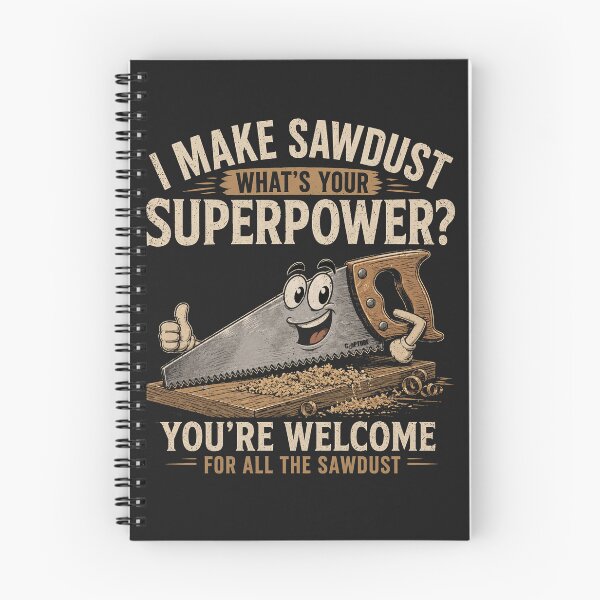 Item preview, I Make Sawdust What's Your Superpower? designed and sold by Capturetees.