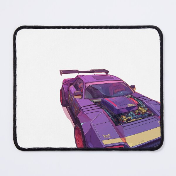 Item preview, Cyberpunk Purple Car designed and sold by AnzDigital.