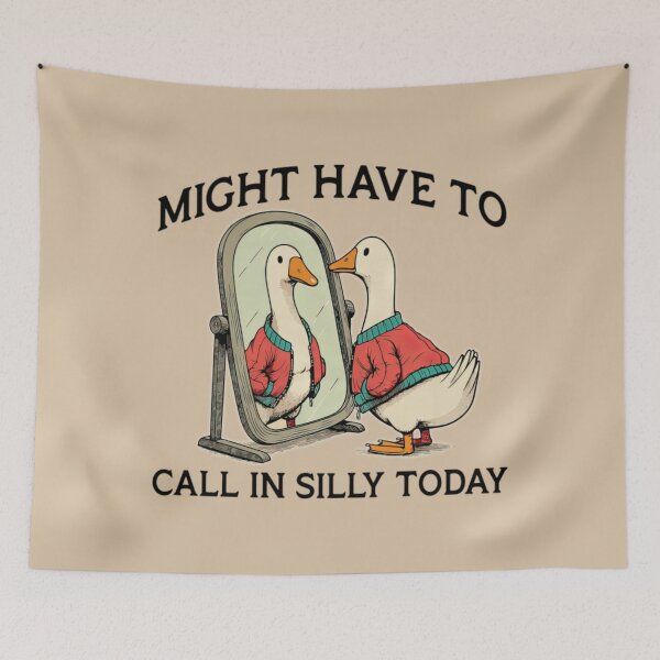 Item preview, Funny Goose Self Reflection Humor Cute Animal Classic T-Shirt designed and sold by Dutenarafi.